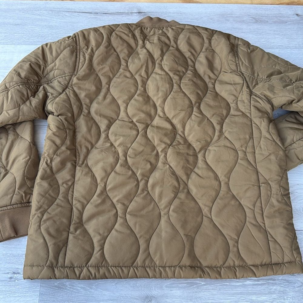 Hawk & Co Men's Onion Quilted Bark Brown Jacket Large NWT in packaging - Picture 8 of 8